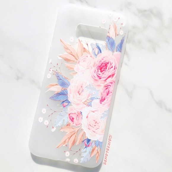 Accessories - NEW Samsung Galaxy S8/S8+ Vintage Floral Soft Case